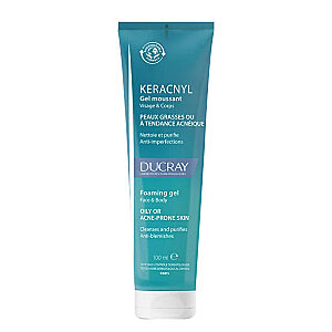 Ducray Keracnyl Yağlı ve Düzensiz Ciltler için Temizleme Jeli 100 ml - Ducray