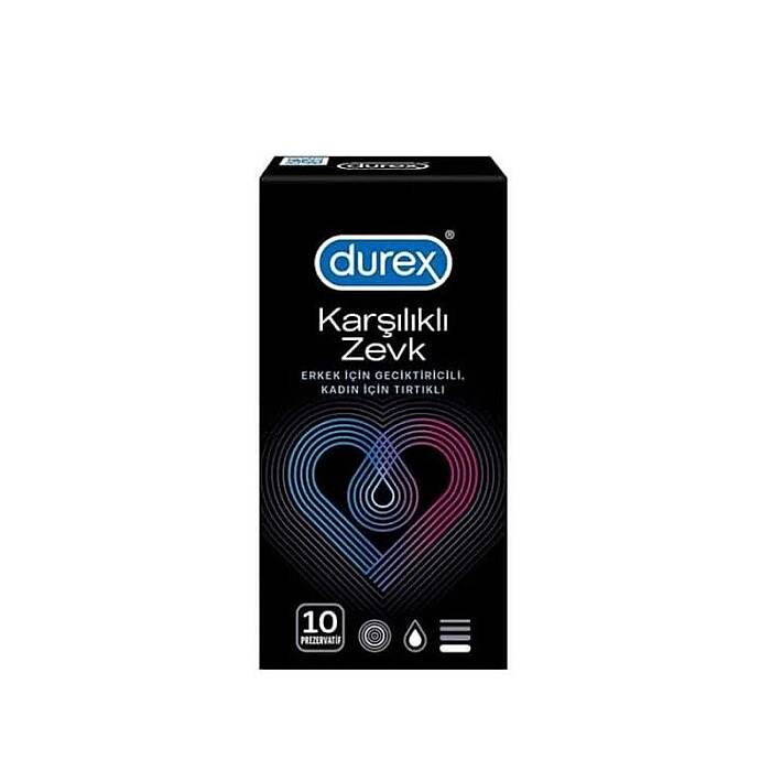 Durex Karşılıklı Zevk Prezervatif 10'lu - 1