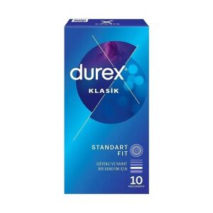 Durex Klasik Prezervatif 10'lu - Durex