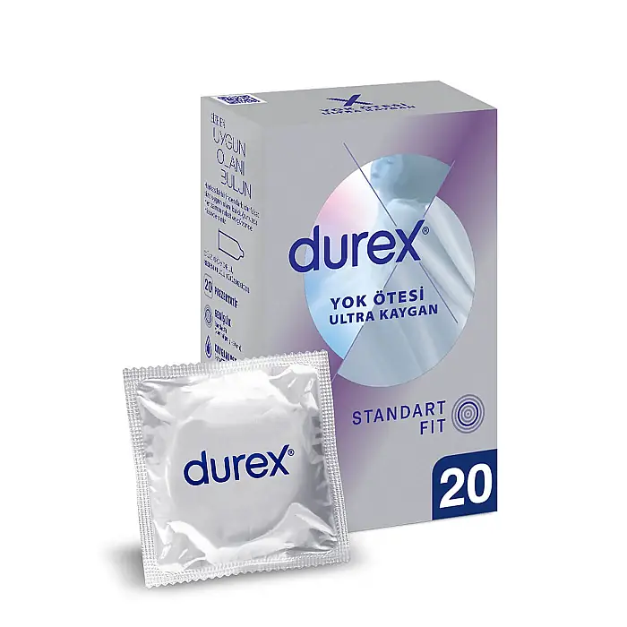 Durex Yok Ötesi Ultra Kaygan Prezervatif 20'li - 1