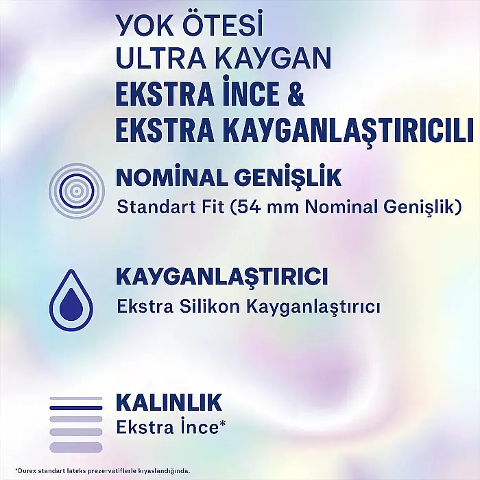 Durex Yok Ötesi Ultra Kaygan Prezervatif 20'li - 2