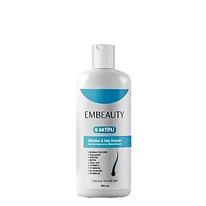 Embeauty 9 Aktifli Dökülen ve Geç Uzayan Saçlar İçin Şampuan 400 ml - Embeauty