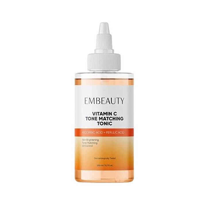 Embeauty Ton Eşitleyici C Vitamini Aydınlatıcı Ferulic Acid Tonik 200 ml - 1
