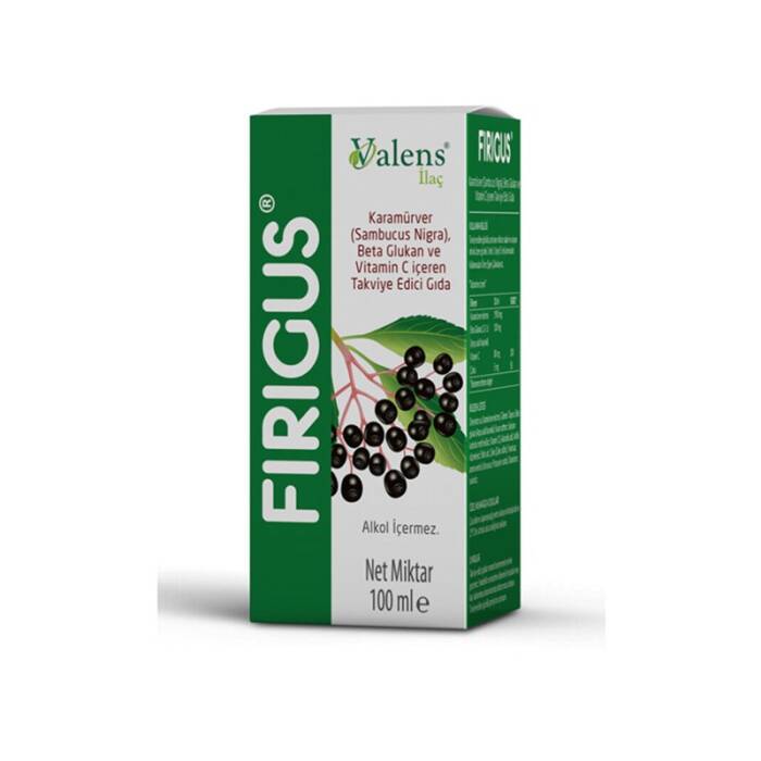 Firigus Kara Mürver Şurup 100 ml - 1