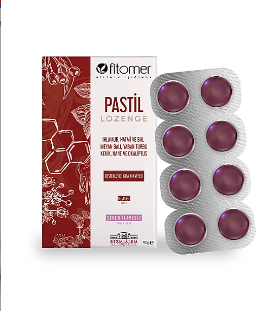 Fitomer Pastil Lozenge Ihlamur 16 Adet - 1
