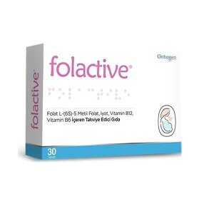Folactive 30 Tablet - Orthogen