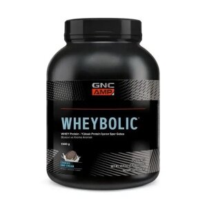 GNC Amp Wheybolic 1300 g (25 Servis) - Cookies & Cream - GNC