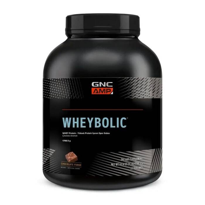 GNC Amp Wheybolic 1798,5 g (33 Servis) - Chocolate Fudge - 1