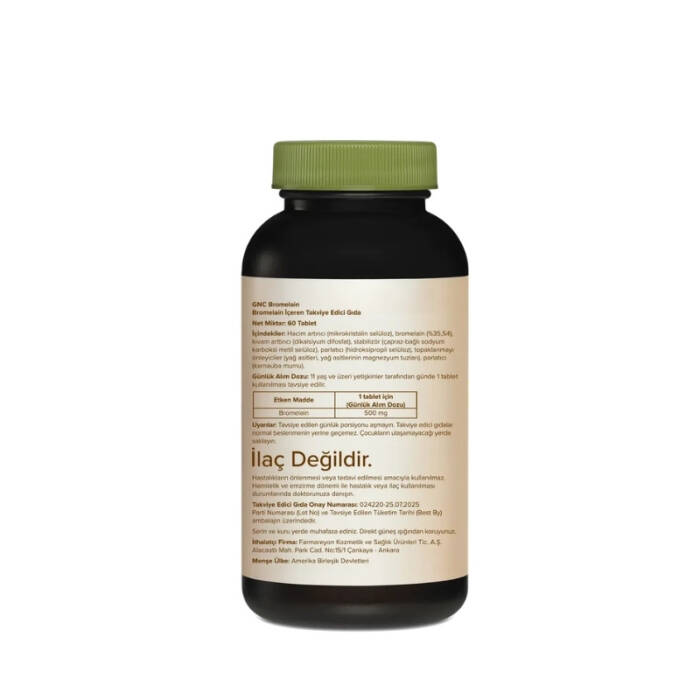 GNC Bromelain 60 Tablet - 2