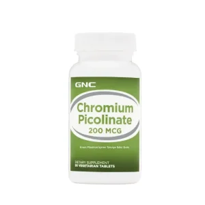 GNC Chromium Picolinate 200 mcg 90 Tablet - GNC