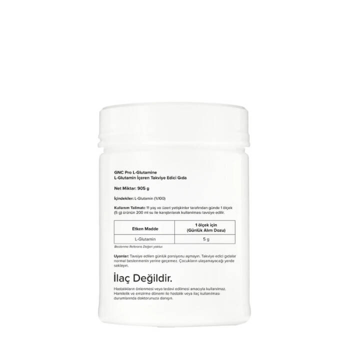 GNC Pro Performance L-Glutamine 5000 mg 181 Servis - 2