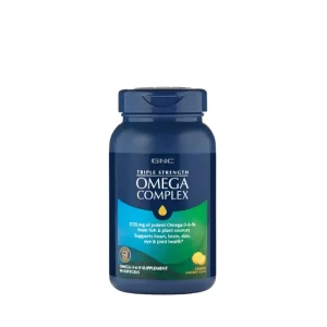 GNC Triple Strength Omega Complex 90 Yumuşak Kapsül - GNC
