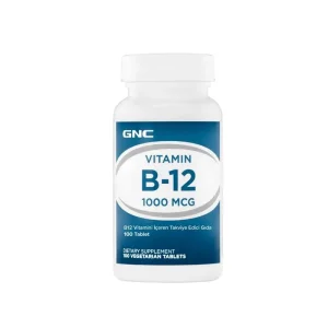 GNC Vitamin B-12 1000 mcg 100 Tablet - GNC