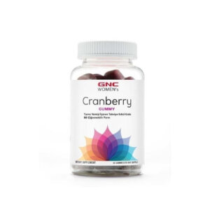 GNC Women's Cranberry 60 Çiğnenebilir Form - GNC