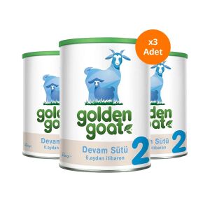 Golden Goat 2 Keçi Devam Sütü 400 gr x3 Adet - Golden Goat