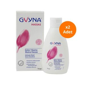 Gvyna Pharma İntim Yıkama Hassas 200 ml x 2 Adet - Gvyna