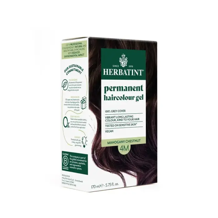 Herbatint Saç Boyası 4M Mahogany Chestnut - Akaju Kestane - 1