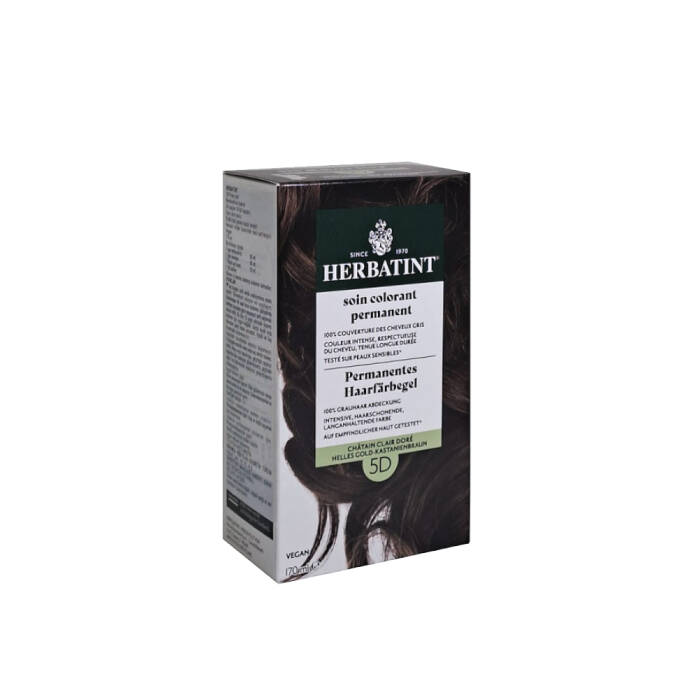 Herbatint Saç Boyası 5D Light Golden Chestnut - Açık Altın Kestane - 1