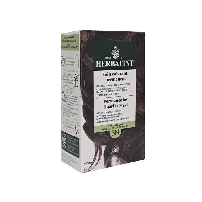 Herbatint Saç Boyası 5N Light Chestnut - Açık Kestane - 1