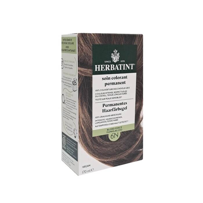 Herbatint Saç Boyası 6N Dark Blond - Koyu Kumral - 1
