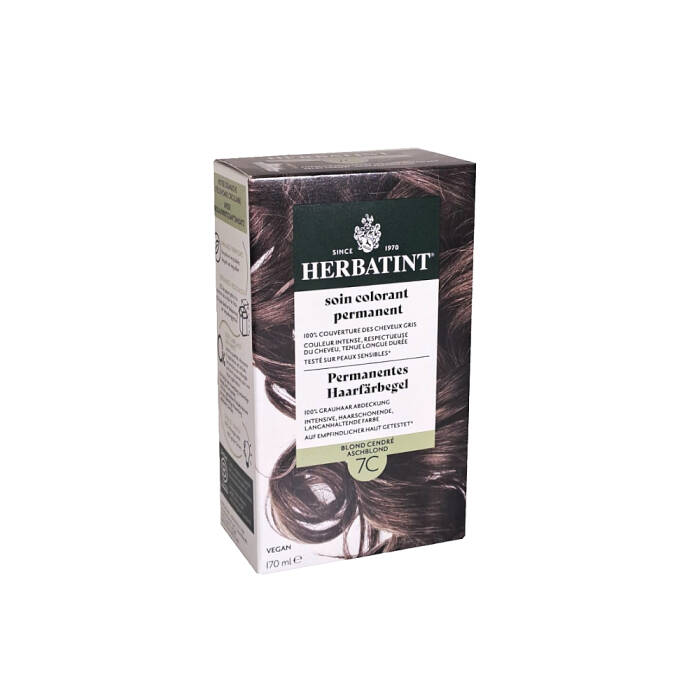 Herbatint Saç Boyası 7C Ash Blonde - Küllü Sarı - 1
