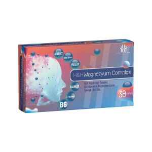 H&H Magnezyum Complex Takviye Edici Gıda 30 Kapsül - H&H