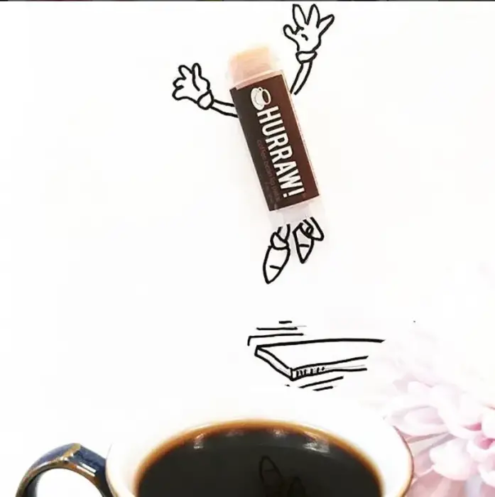 Hurraw Coffee Bean Lip Balm - Kahve 4.8 gr - 6