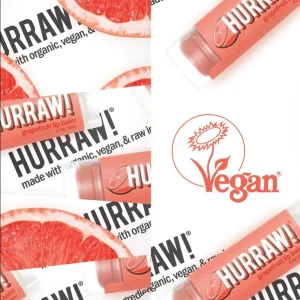 Hurraw Grapefruit Lip Balm - Greyfurt 4.8 gr - 4