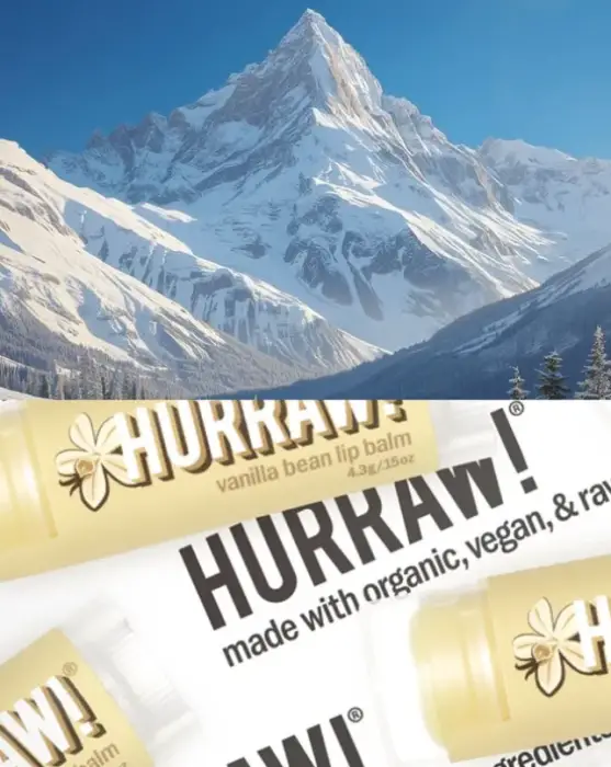 Hurraw Vanilla Lip Balm - Vanilya 4.8 gr - 5