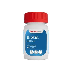 Imuneks Biotin 5000 mcg 60 Tablet - Imuneks