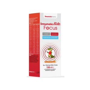 Imuneks Kids Focus Sıvı Takviye Edici Gıda 150 ml - Imuneks