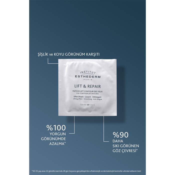 Institut Esthederm Lift & Repair Eye Contour Lift Patches 10x2 ml Göz Çevresi Pedi - 4