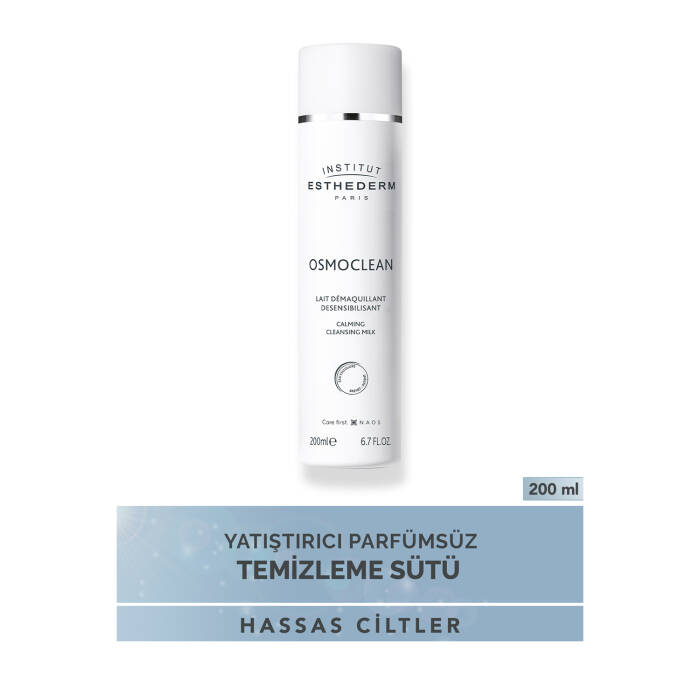 Institut Esthederm Osmoclean Calming Cleansing Milk 200 ml Yüz Temizleme Sütü - 2
