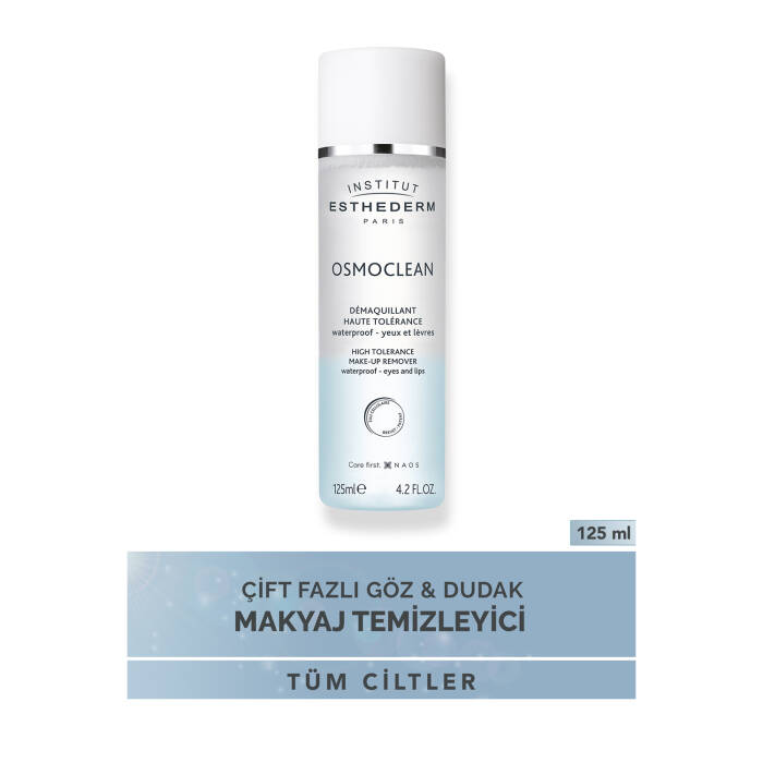 Institut Esthederm Osmoclean High Tolerance Eyes & Lips Make-Up Remover 125 ml Makyaj Temizleme Suyu - 2