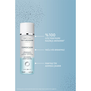 Institut Esthederm Osmoclean High Tolerance Eyes & Lips Make-Up Remover 125 ml Makyaj Temizleme Suyu - 4