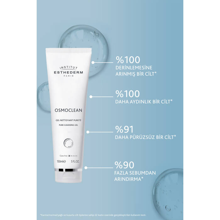 Institut Esthederm Osmoclean Pure 150 ml Yüz Temizleme Jeli - 4