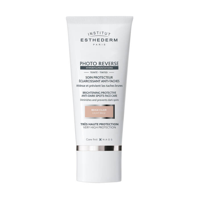 Institut Esthederm Photo Reverse Tinted Light Beige Yüksek Koruma Sağlayan Renkli Güneş Kremi 50 ml - 1