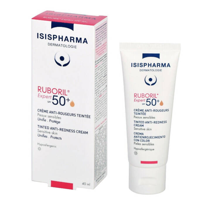 Isis Pharma Ruboril Expert SPF50+ Tinted Anti-Redness Cream 40 ml - 1