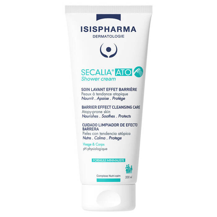 Isis Pharma Secalia Ato Shower Cream Barrier Effect Cleansing Care 200 ml - 1