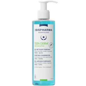 Isis Pharma Teen Derm Gel Sensitive Purifying Cleansing Gel 250 ml - Isis Pharma