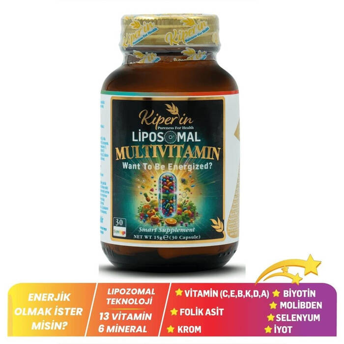 Kiperin Liposomal Multivitamin 30 Kapsül - 1