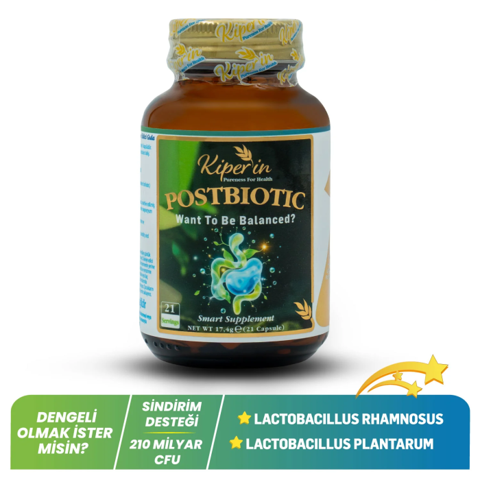 Kiperin Postbiotic 21 Kapsül - 1