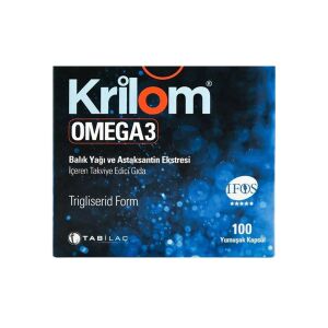 Krilom Omega 3 100 Yumuşak Kapsül - Tab