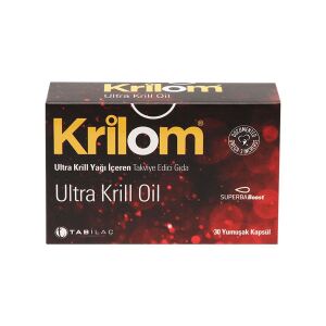 Krilom Ultra Krill Oil 30 Yumuşak Kapsül - Tab