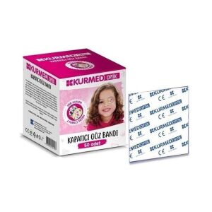 Kurmed Optik Kız Göz Bandı 50'li - Kurmed