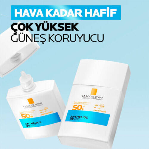 La Roche Posay Anthelios UV Air SPF50+ Yüz Güneş Kremi 40 ml - 9
