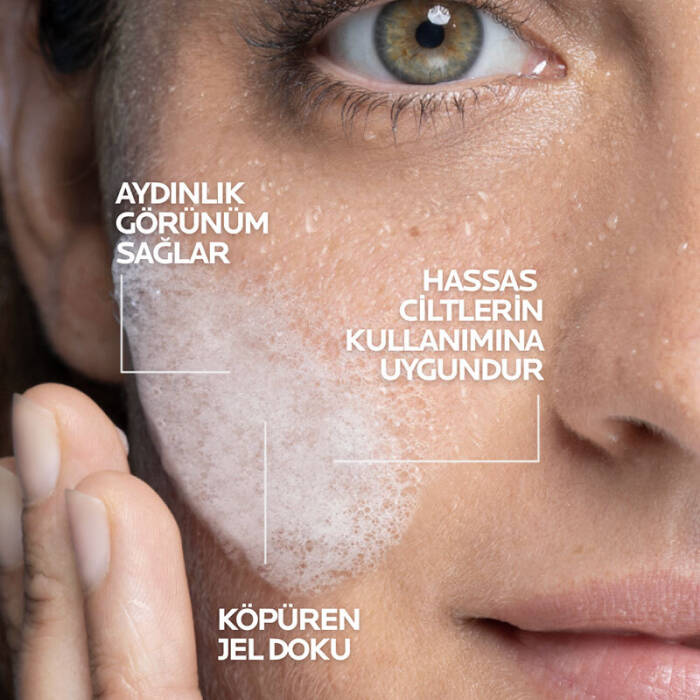 La Roche Posay C Vitamini İçerikli Işıltı Veren Yüz Temizleme Jeli 200 ml - 6