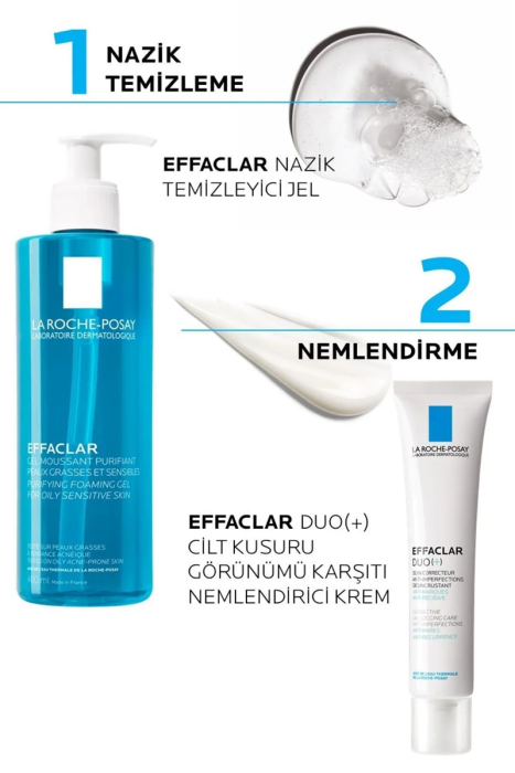 La Roche Posay Effaclar Cilt Kusuru Karşıtı Bakım Seti - 2