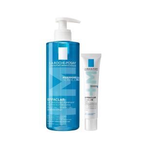 La Roche Posay Effaclar Gel 400 ml + La Roche Posay Effaclar Duo+ M 15 ml Set - La Roche Posay