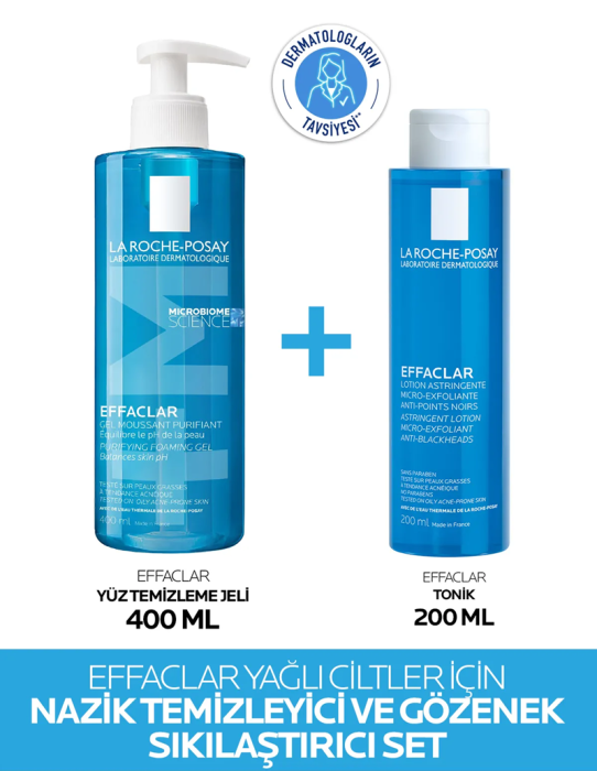 La Roche Posay Effaclar Yağlı Ciltler İçin Bakım Seti - 1